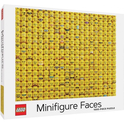 Chronicle Books Tváře minifigurek 1000 dílků