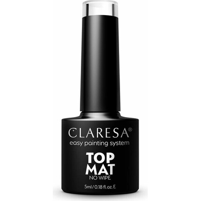 CLARESA Top Mat No wipe 5 g vrchný gél lak