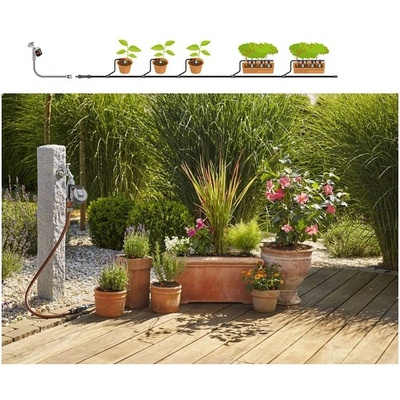 GARDENA startovací sada pro rostliny v květináčích M automatic (13002-20)