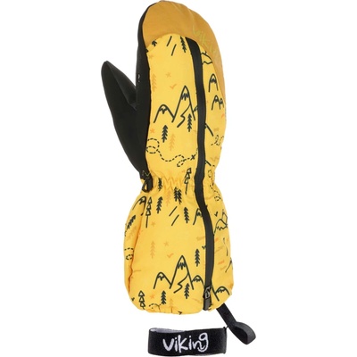 Viking GLOVES SNOPPY Žltá Čierna