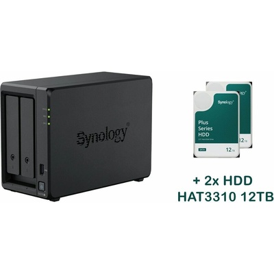 Synology DiskStation DS725+ 2x12TB