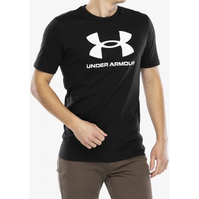 Under Armour UA Logo Short Sleeve Black White