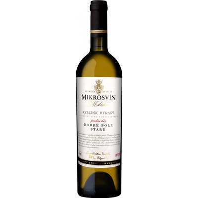 Mikrosvín Ryzlink rýnský, Traditional Line, Dobré Pole - Staré, 12,5% 0,75 l (holá láhev)