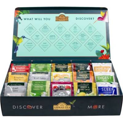 Ahmad Tea Discovery darčeková kolekcia 90 vrecúšok