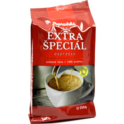 Popradská Extra špeciál espresso zrnková 250 g