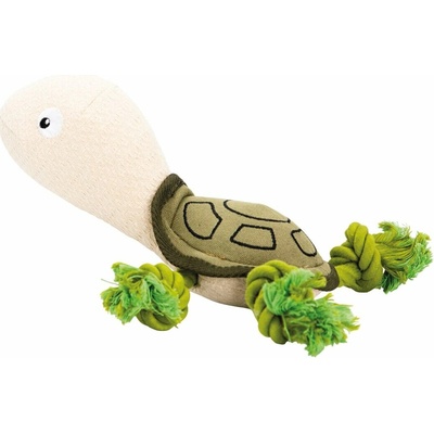 Hiphop mořská želva s uzly zelená krémová 30 cm
