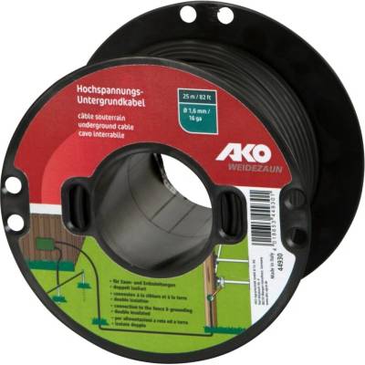 KERBL Vysokonapäťový kábel 100 m, 2 mm² – 44933
