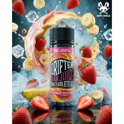 Juice Sauz DRIFTER Shake & Vape Strawberry Banana Ice 24 ml