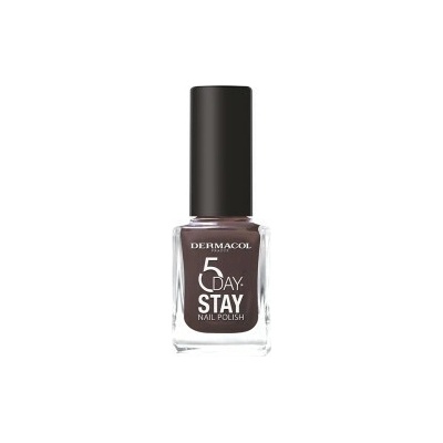 Dermacol 5 Day Stay dlhotrvajúci lak na nechty č. 57 Chocolate 11 ml
