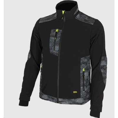 Bennon Predator Black/Grey pánská strečová bunda černo-šedá