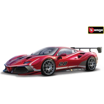 Bburago BB36309 Ferrari Racing 488 CHALLENGE EVO 2020 červená 1:43