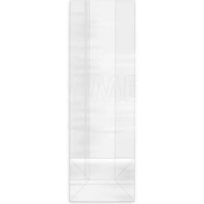 Wimex Vrecko číre (OPP) s obdĺžnikovým dnom 8+5 x 25 cm [100 ks]