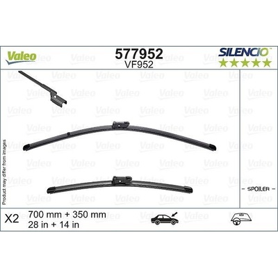 Valeo Silencio Flat Blade set 700+350 mm VA 577952