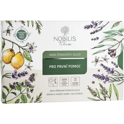 Nobilis Tilia Domáca lekárnička sada éterických olejov prvej pomoci 5 x 10 ml