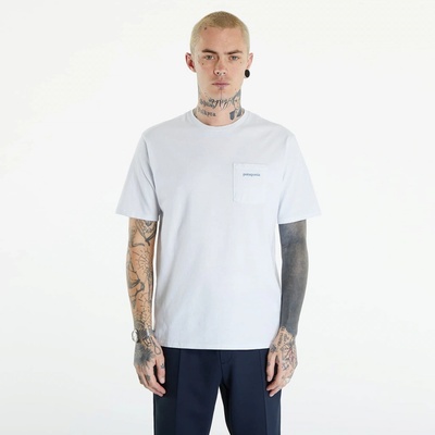 Patagonia M's Boardshort Logo Pocket Responsibili Tee White