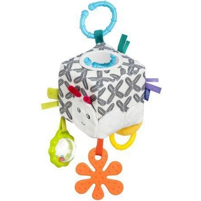 Baby Fehn aktivity kocka húsenica DoBabyDoo Black & White