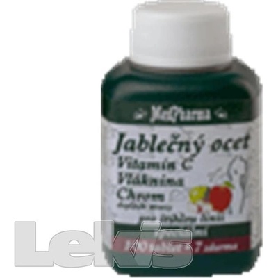 MedPharma jablčný ocot + vláknina + chróm 67 tabliet