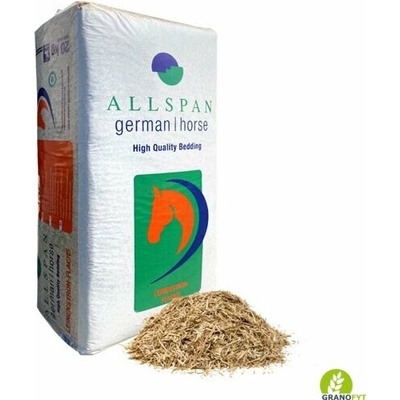 ALLSPAN Leinenstroh Lněná podestýlka 20 kg