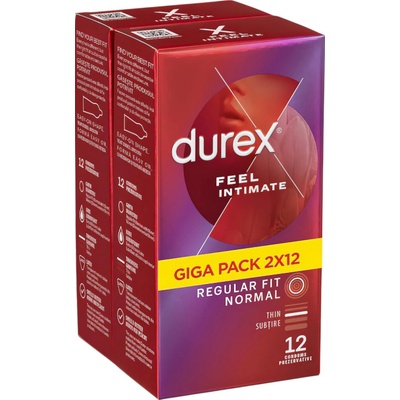 Durex Feel Intimate 2 x 12 ks
