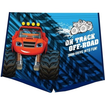 E plus M · Dětské chlapecké plavky boxerky Plamínek a čtyřkoláci Monster truck Blaze On track Off Road