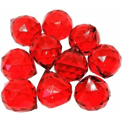 Feng shui harmonizační koule, 2 cm, červená