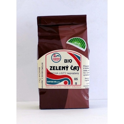 Sunfood Bancha zelený čaj lístky BIO 85 g