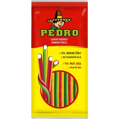 PEDRO Pendreky želé dúhové 20 x 80 g