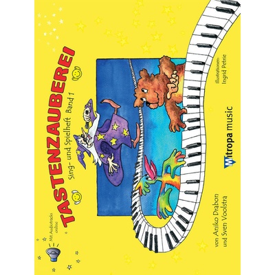Tastenzauberei Sing und Spielheft Band 1 + Audio Online / klavírní škola pro nejmenší klavíristy – Hledejceny.cz