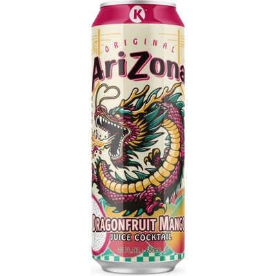 Arizona ovocný koktejl s příchutí dračího ovoce a manga 0,65 l