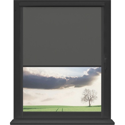 Dekodum Zatemňovací roleta v antracitové kazetě, Graphite 33 x 200 cm