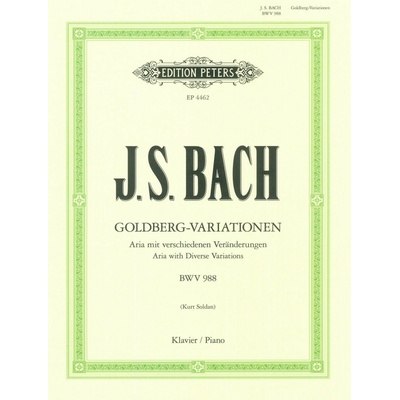 Bach Goldberg Variations BWV 988 Aria with 30 Variations / klavír – Hledejceny.cz