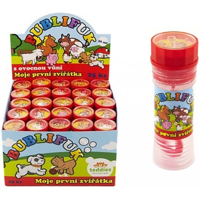 Bublifuk Moje první zvířátka s ovocnou vůní 50ml – Hledejceny.cz