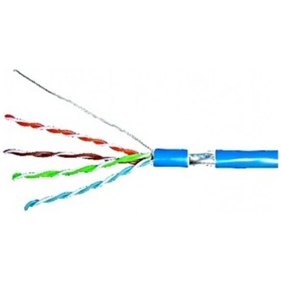 Schrack HSEKF424H1 F/UTP, Cat.5e, 4x2xAWG24, LS0H plášt, 305m, modrý