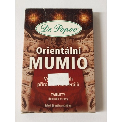 Dr. Popov Mumio 200 mg 30 tabliet