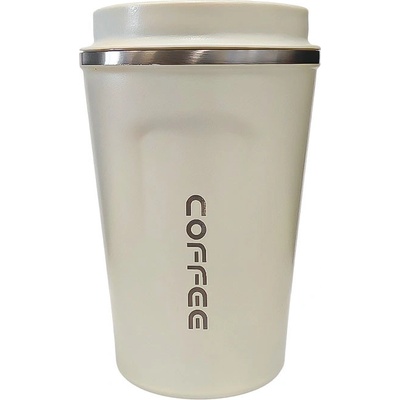Ecocoffee termohrnek na kávu bílý 380 ml