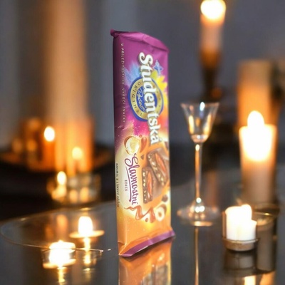Orion Studentská Pečeť mléčná čokoláda Karamel & Lískový oříšek 235 g