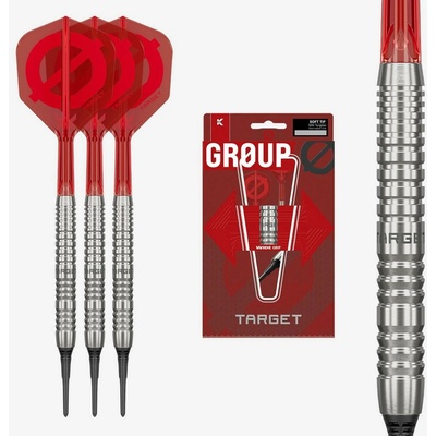 Šipky soft Target Group O 12 18g 50% wolfram – Hledejceny.cz
