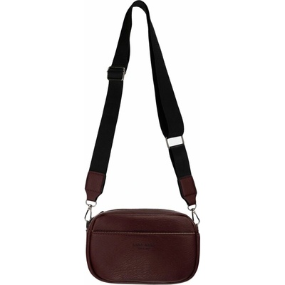 CLARRY dámska crossbody koženková kabelka Bordová
