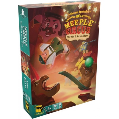 Matagot Meeple Circus The Wild Animal & Aerial Show