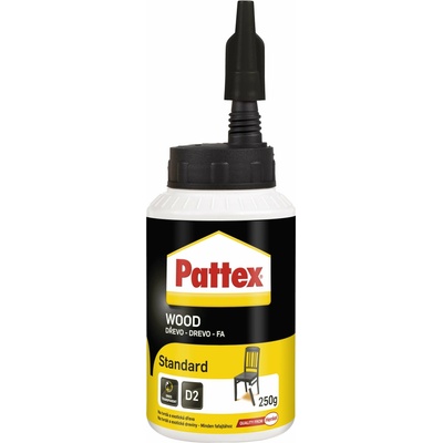 lepidlo na dřevo 250g D2 PATTEX STANDARD