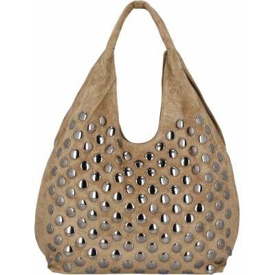 Paolo Bags Stylová dámská kabelka na rameno Mira béžová – Hledejceny.cz