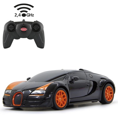 Rastar RC auto Bugatti Grand Sport Vitesse 1:24 černá RTR