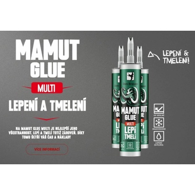 Debbex Mamut Glue Multi vysokopevnostní lepidlo 290 ml bílé – Hledejceny.cz