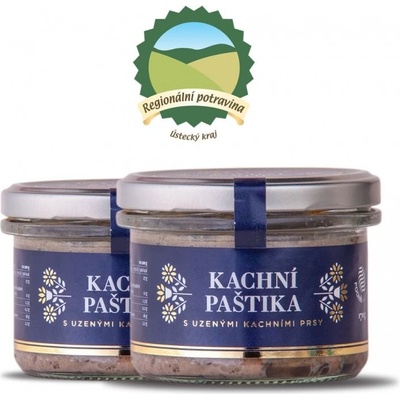 Čongrády Kachní paštika s uzenými kachními prsy 170 g