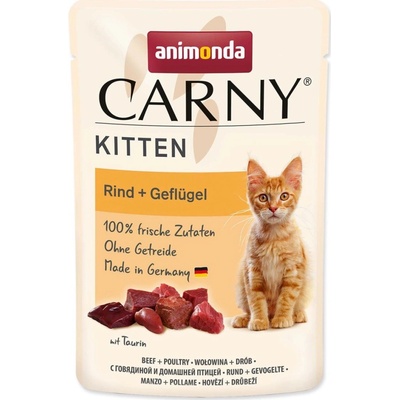 Carny Kitten drůbeží koktejl 85 g