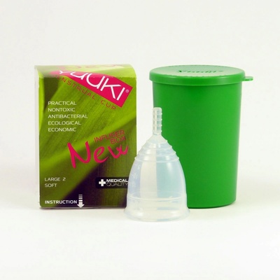Yuuki Menstruační kalíšek Soft Large s dezinfekční krabičkou