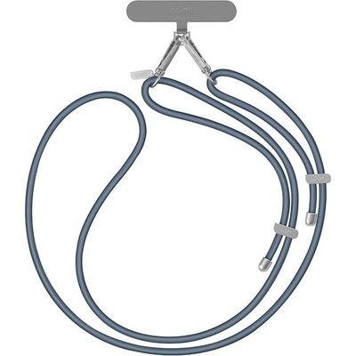 Šňůrka na krk UNIQ Coehl Laurel universal phone lanyard sapphire blue