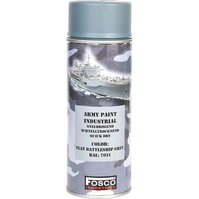 FOSCO Army farba v spreji 400 ml RAL 7031 lodná sivá
