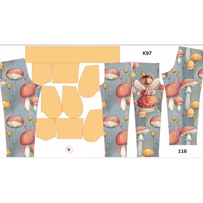 Takoy Panel se střihem rozšířené softshellové kalhoty víla Ivy 116 - Jarní softshell