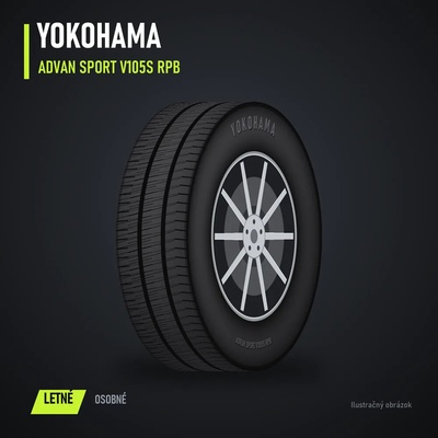 Yokohama V105 Advan Sport 285/25 R20 93Y